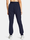 Under Armour Dámské sportovní kalhoty Under Armour UA Rival Hi Rise Woven Pant-BLU