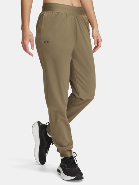 Under Armour Dámské sportovní kalhoty Under Armour UA Rival Hi Rise Woven Pant
