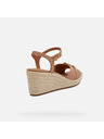 Geox Béžové dámské sandály Geox Panarea