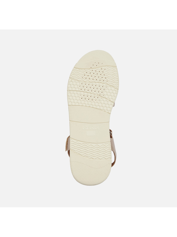 Geox Zlaté dámské sandály Geox Dandra