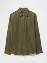GAP Lněná košile Classic Shirt GAP