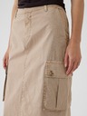 GAP Midi sukně s kapsami Utility Cargo GAP