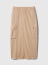 GAP Midi sukně s kapsami Utility Cargo GAP