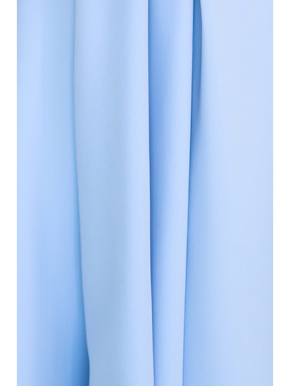 numoco Rozevláté midi šaty s psaníčkovým výstřihem a páskem Numoco