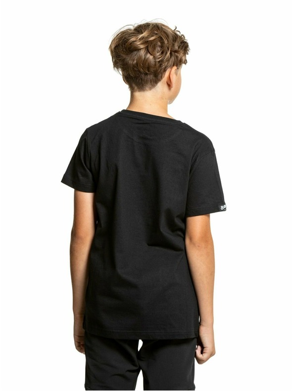 Meatfly Meatfly dětské tričko Panther Black | Černá | Velikost 158 | 100% bavlna
