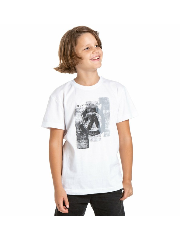 Meatfly Meatfly dětské tričko Artee White | Bílá | Velikost