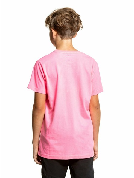 Meatfly Meatfly dětské tričko Bart Neon Pink | Růžová | Velikost 146 | 100% bavlna