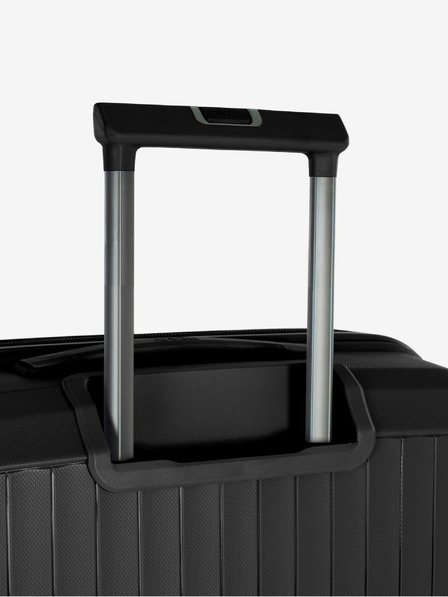 Heys Sada tří cestovních kufrů v černé barvě Heys Airlite S,M,L Black