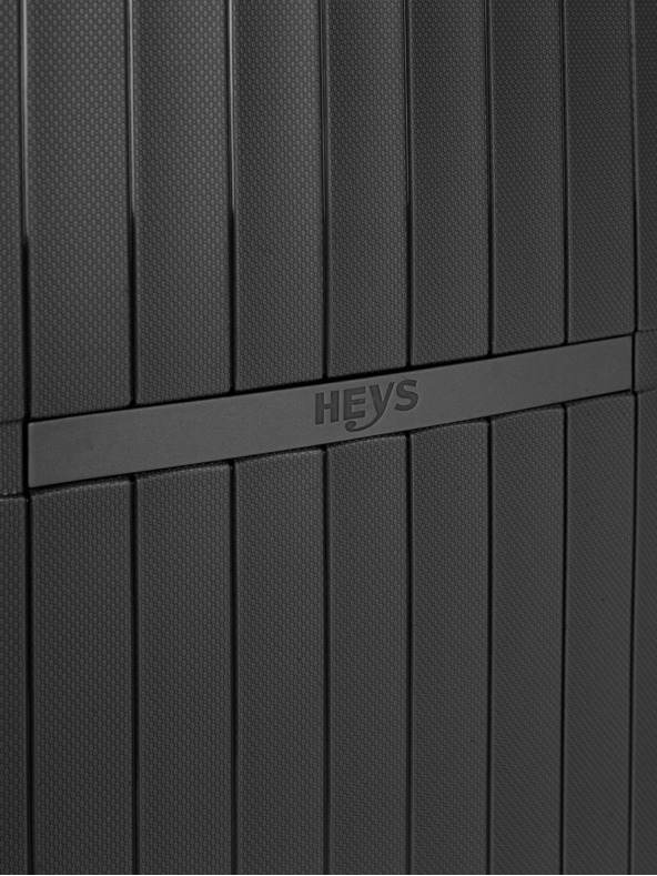 Heys Sada tří cestovních kufrů v černé barvě Heys Airlite S,M,L Black