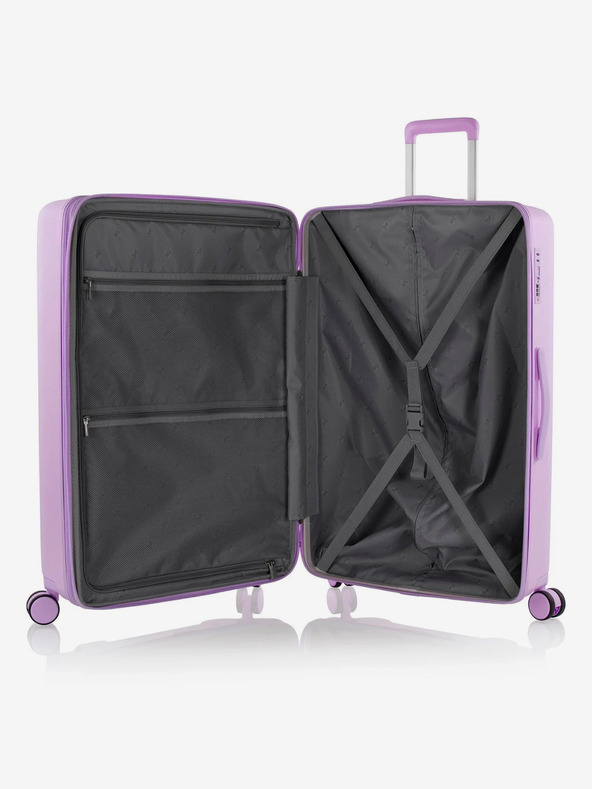 Heys Sada tří cestovních kufrů ve fialové barvě Heys Pastel S,M,L