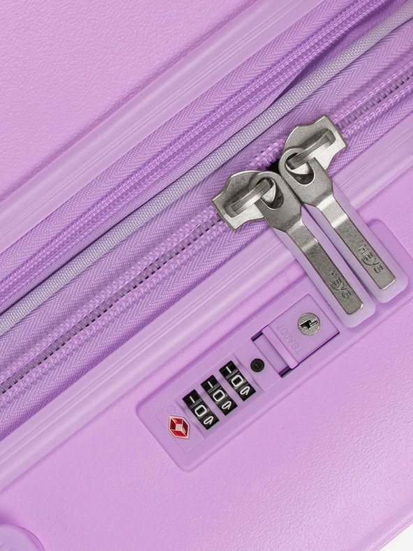 Heys Sada tří cestovních kufrů ve fialové barvě Heys Pastel S,M,L