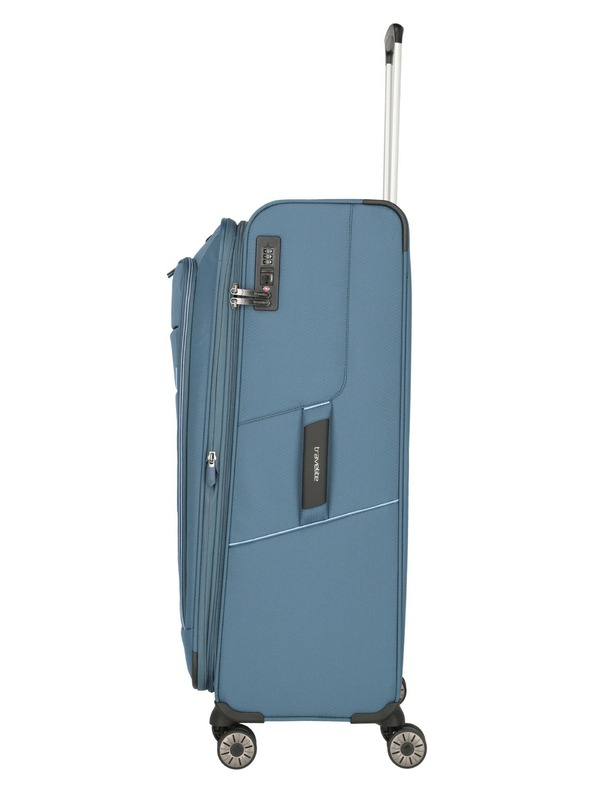 Travelite Sada cestovních kufrů Travelite Skaii 4w S,M,L - modrá