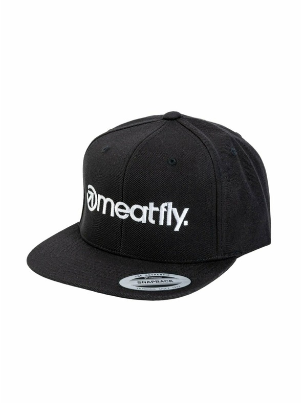 Meatfly Meatfly kšiltovka Rens Snapback Black | Černá | Velikost