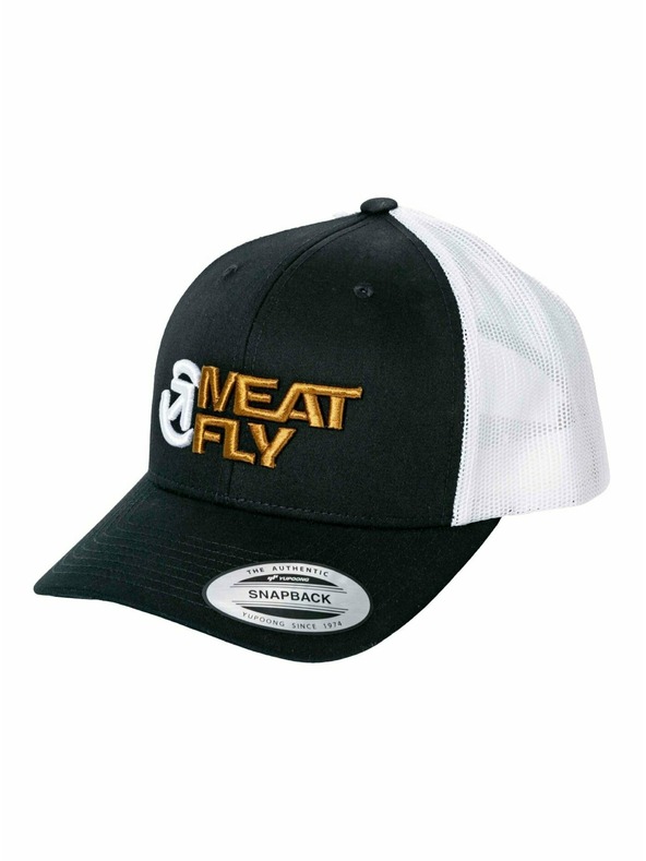 Meatfly Meatfly kšiltovka Setty Trucker Wood / Black / White | Černá | Velikost