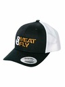 Meatfly Meatfly kšiltovka Setty Trucker Wood / Black / White | Černá | Velikost