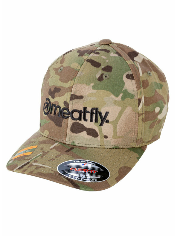 Meatfly Meatfly Brand Flexfit Multicam | Velikost