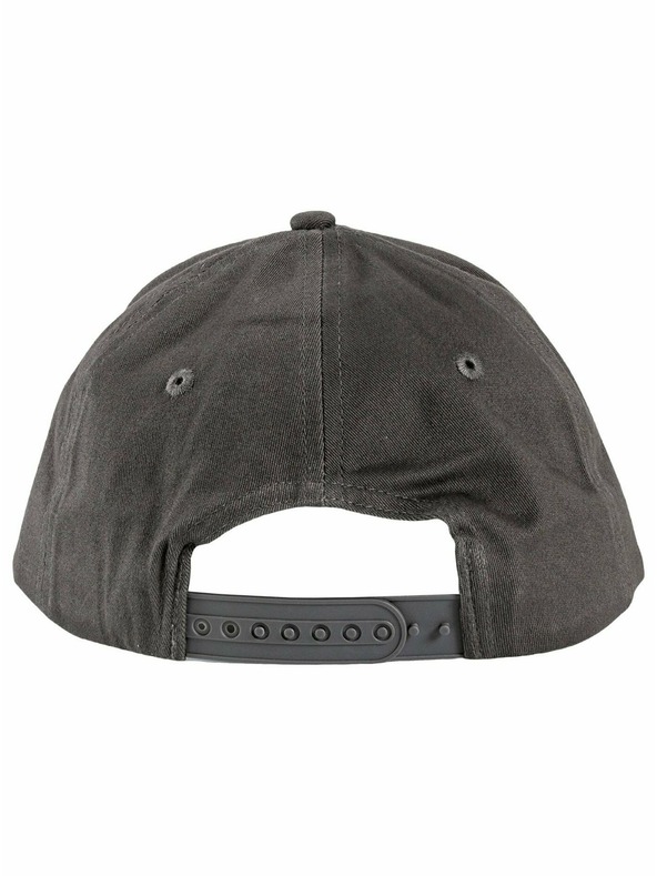 Meatfly Meatfly kšiltovka Wayne Flexfit Grey / Black Basic Logo | Černá | Velikost