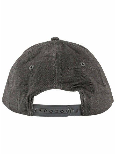 Meatfly Meatfly kšiltovka Wayne Flexfit Grey / Black Basic Logo | Černá | Velikost