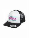 Meatfly Meatfly kšiltovka Docker Trucker White / Magenta | Bílá | Velikost