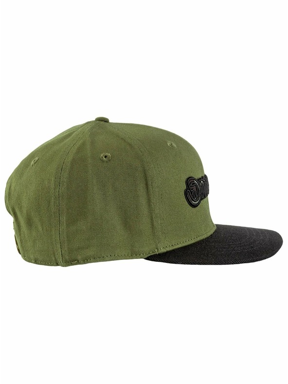 Meatfly Meatfly kšiltovka Tyler Snapback Logojam Olive / Black | Černá | Velikost