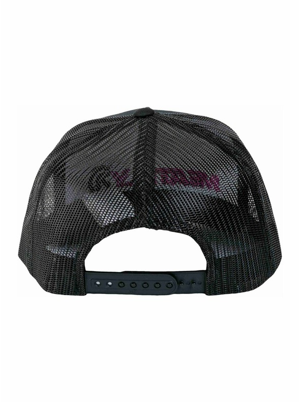 Meatfly Meatfly kšiltovka Percy Trucker Snapback Magenta / Black | Černá | Velikost
