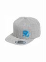Meatfly Meatfly kšiltovka Finester Snapback Grey Heather | Šedá | Velikost