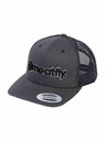Meatfly Meatfly kšiltovka MF Logo Trucker Black / Dark Grey | Šedá | Velikost