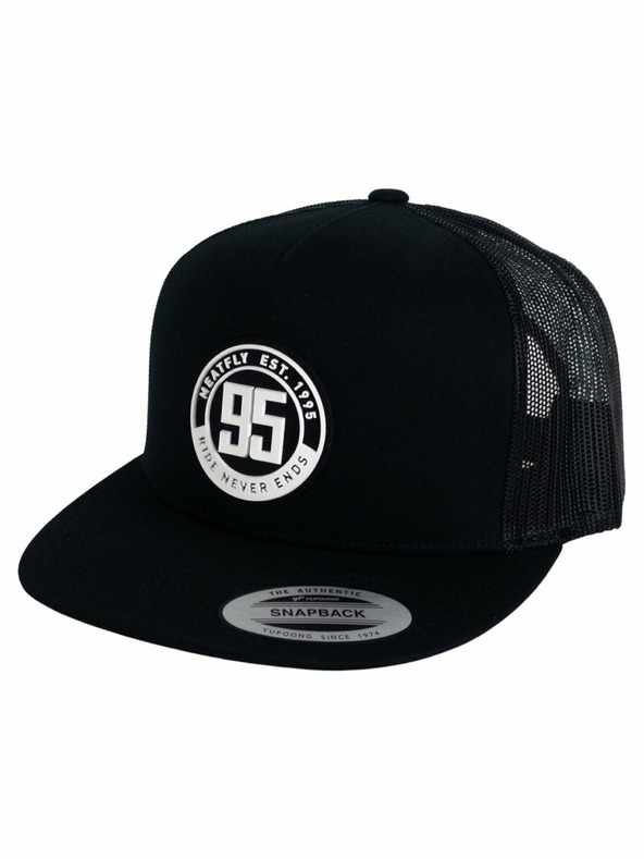 Meatfly Meatfly kšiltovka Thunderbolt Trucker 95 Black | Černá | Velikost