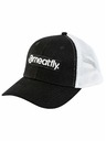 Meatfly Meatfly kšiltovka Caleb Trucker Basic Logo White / Black | Bílá | Velikost