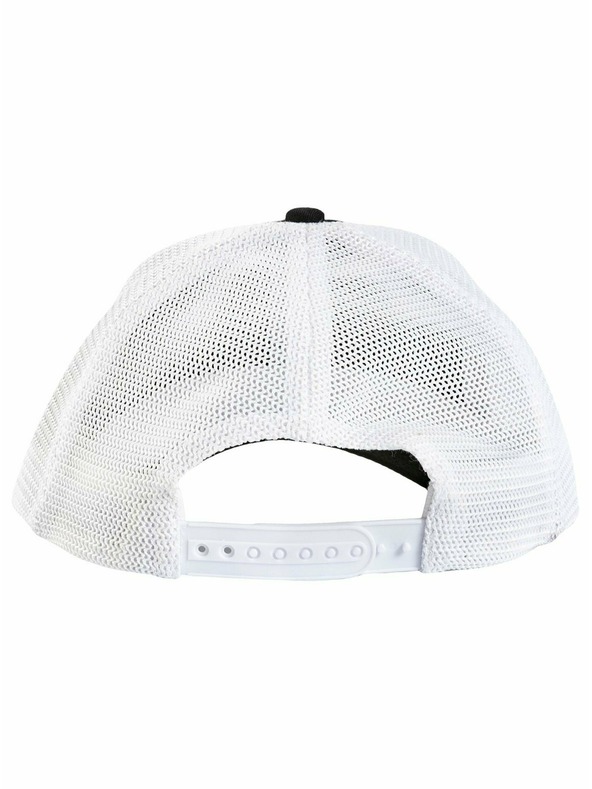 Meatfly Meatfly kšiltovka Caleb Trucker Basic Logo White / Black | Bílá | Velikost