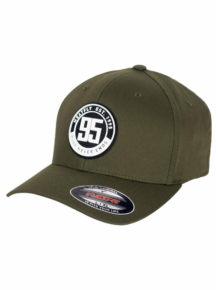 Meatfly Meatfly kšiltovka Raptor Flexfit 95 Olive | Zelená | Velikost