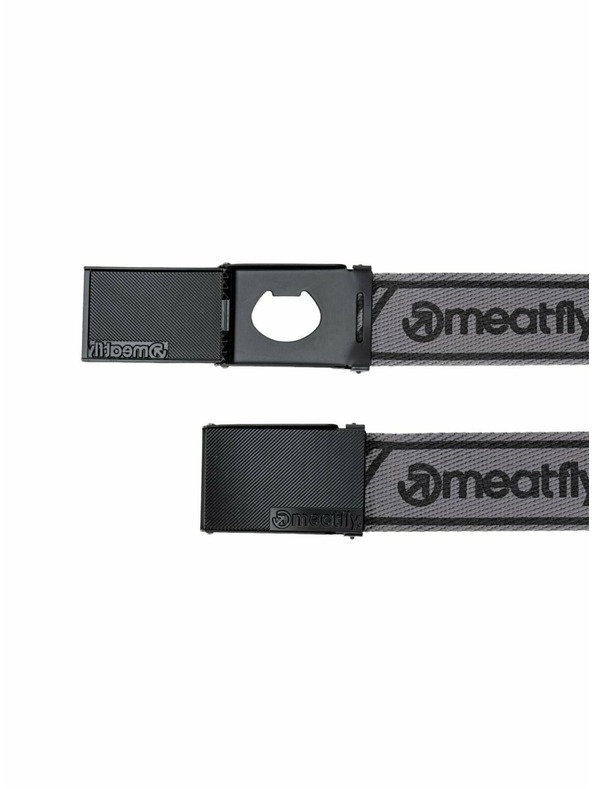 Meatfly Meatfly pásek Draco Grey | Šedá | Velikost