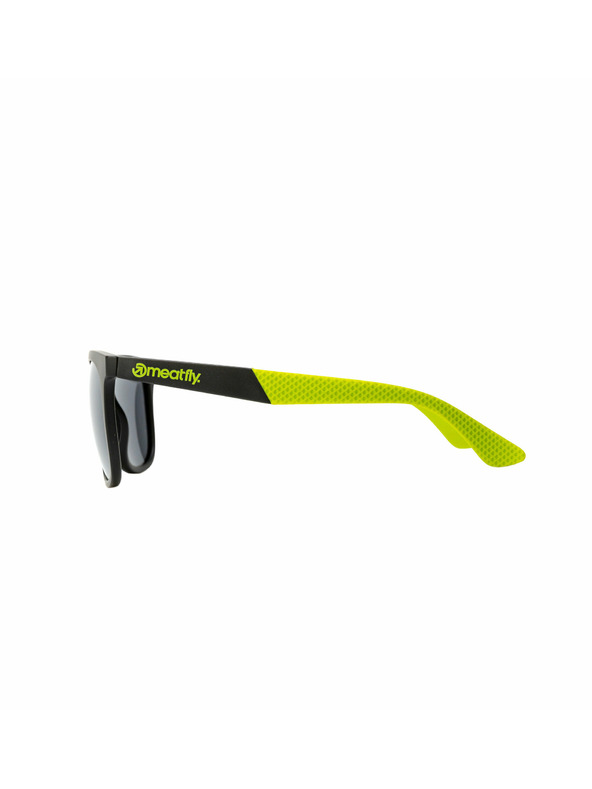 Meatfly Meatfly sluneční polarizační brýle Clutch 2 Black Green | Černá | Velikost