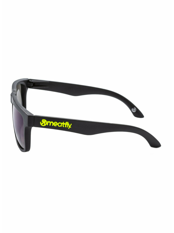 Meatfly Meatfly sluneční brýle Memphis Black Blue | Černá | Velikost