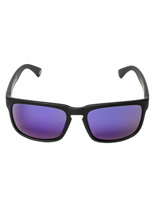 Meatfly Meatfly sluneční polarizační brýle Gammy Black Matt/Purple | Černá | Velikost