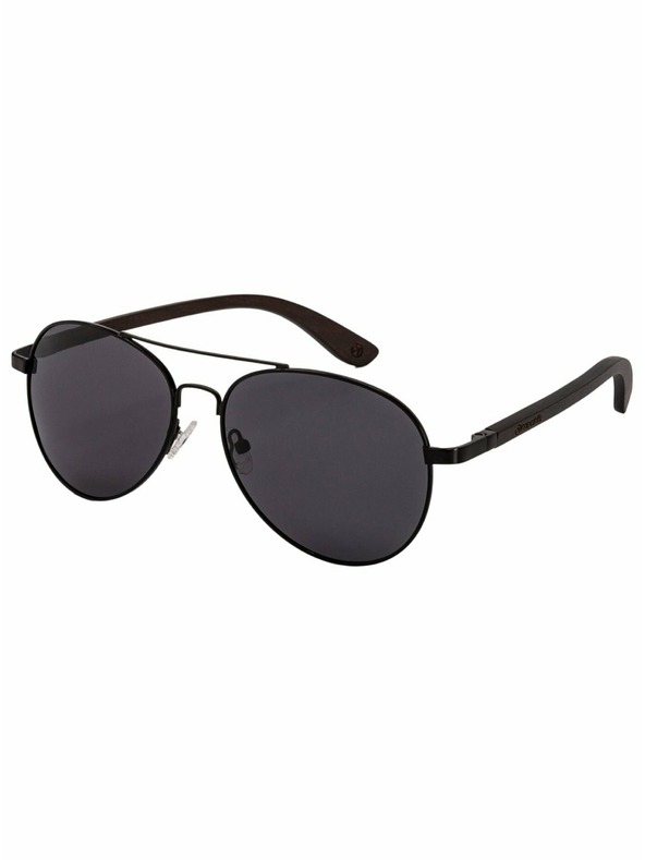 Meatfly Meatfly sluneční brýle Aviator Black | Černá | Velikost