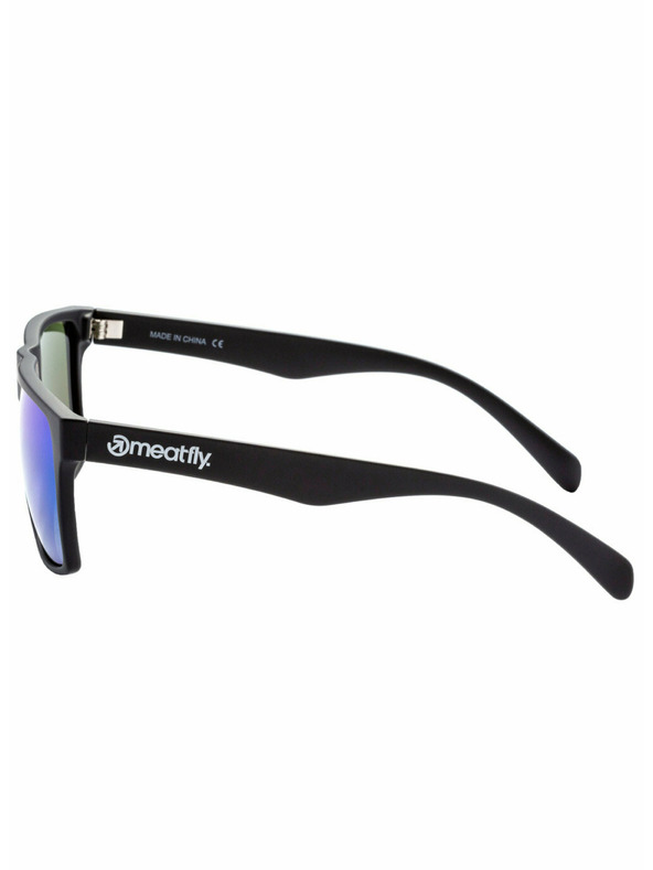 Meatfly Meatfly sluneční polarizační brýle Trigger 2 Black Matt Green | Černá | Velikost