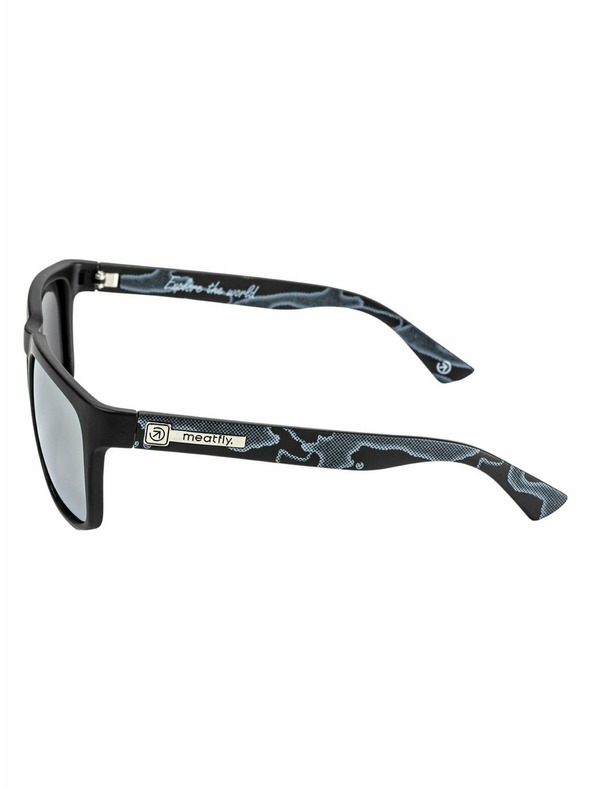 Meatfly Meatfly sluneční polarizační brýle Ronnie Morph Black | Černá | Velikost
