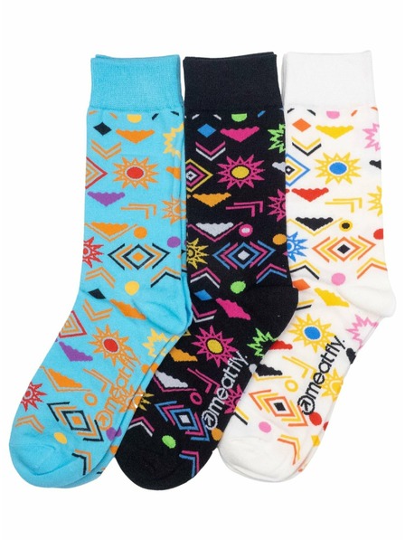 Meatfly Meatfly ponožky Lexy Gift Pack Aztec | Mnohobarevná | Velikost