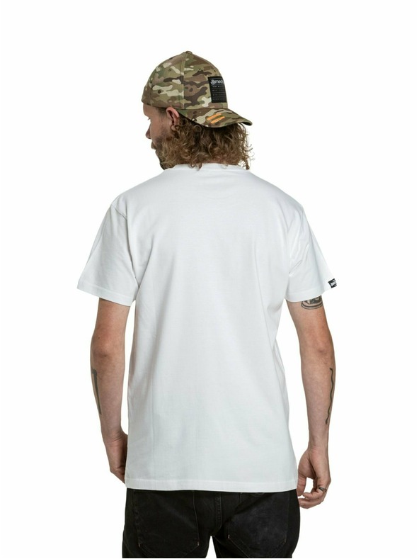 Meatfly Meatfly pánské tričko Revital White | Bílá | Velikost