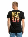 Meatfly Meatfly pánské tričko Phase Black | Černá | Velikost