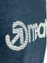 Meatfly Meatfly pánské tričko Striped Logo Navy Heather | Modrá | Velikost