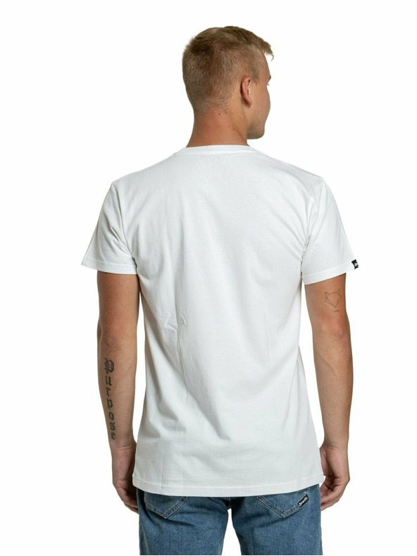 Meatfly Meatfly pánské tričko 1995 White | Bílá | Velikost