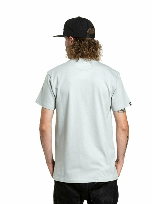 Meatfly Meatfly pánské tričko Joe Stone | Šedá | Velikost S | 100% bavlna