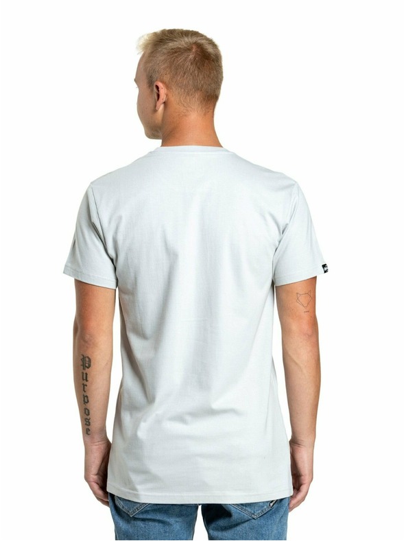 Meatfly Meatfly pánské tričko Dais Stone | Hnědá | Velikost