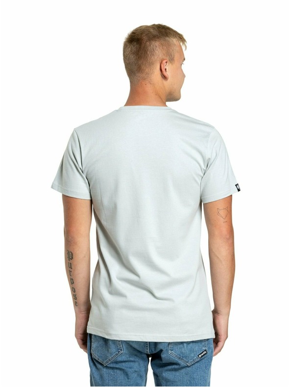 Meatfly Meatfly pánské tričko Sign Stone | Hnědá | Velikost