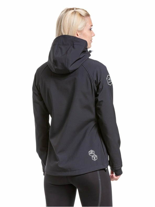 Meatfly Meatfly dámská softshell bunda Zaja Logo Black | Černá | Velikost