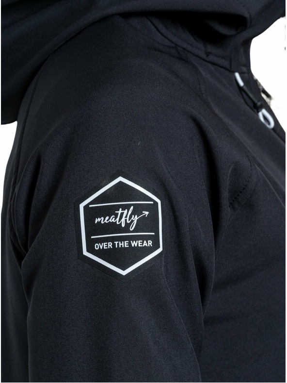 Meatfly Meatfly dámská softshell bunda Zaja Logo Black | Černá | Velikost