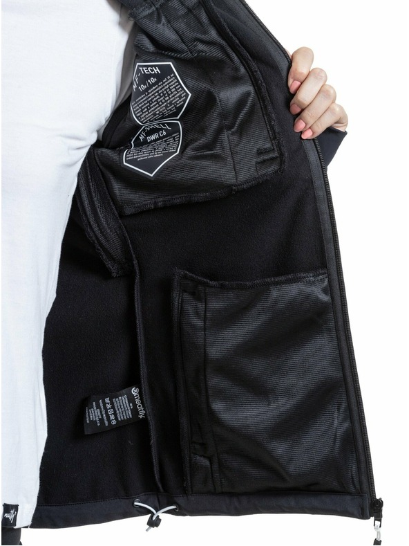 Meatfly Meatfly dámská softshell bunda Zaja Logo Black | Černá | Velikost