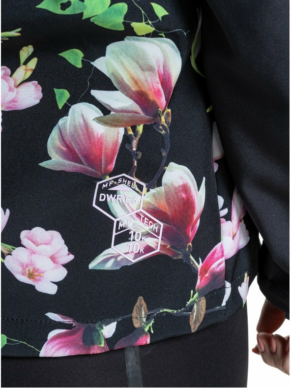 Meatfly Meatfly dámská softshell bunda Zaja Magnolia | Černá | Velikost